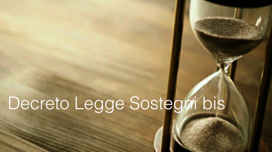 Decreto Legge sostegni bis