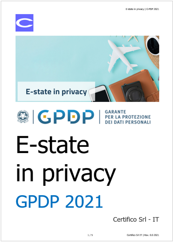 E state in privacy GDP 2021