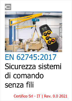 EN 62745 Sicurezza sistemi di comando senza fili