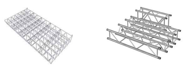 Figura 6   Mother grid   Figura 7   Truss americane