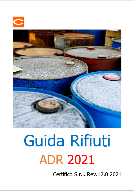 Guida rifiuti ADR 2021