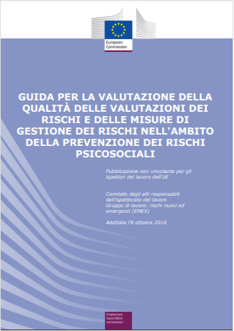 Guida valutazione rischi psicosociali