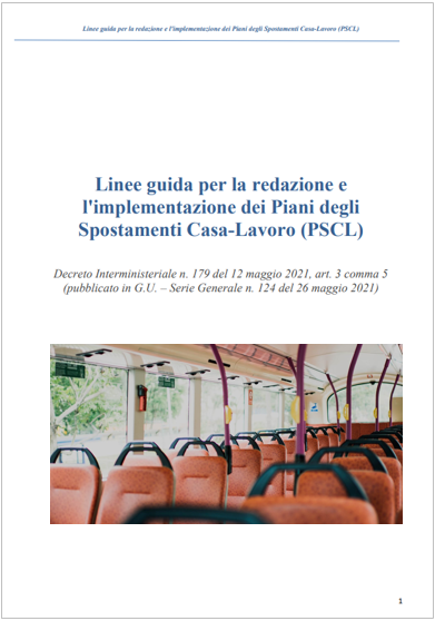 Linee guida per la redazione piani spostamenti casa lavoro