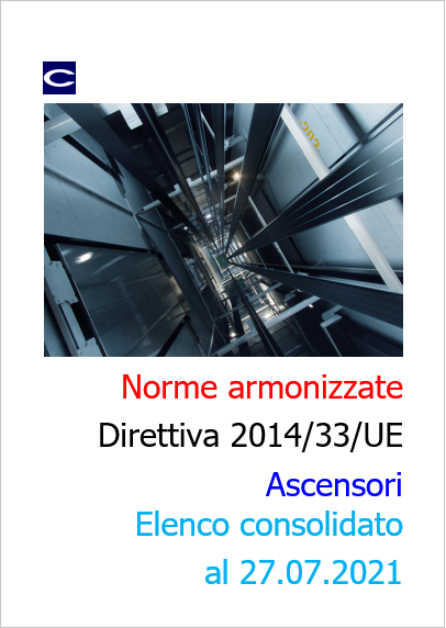 Norme armonizzate Direttiva ascensori elenco consolidato 07 2021