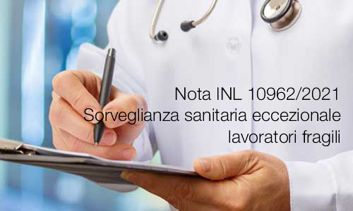 Nota INL prot  10962 del 5 luglio 2021