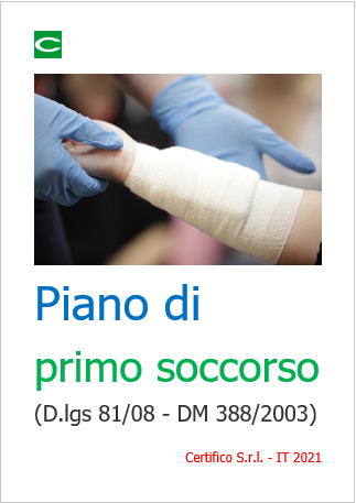 Piano di primo soccorso 2021