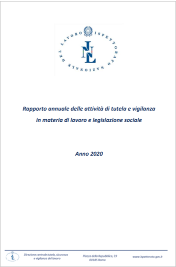Rapporto annuale INL 2020
