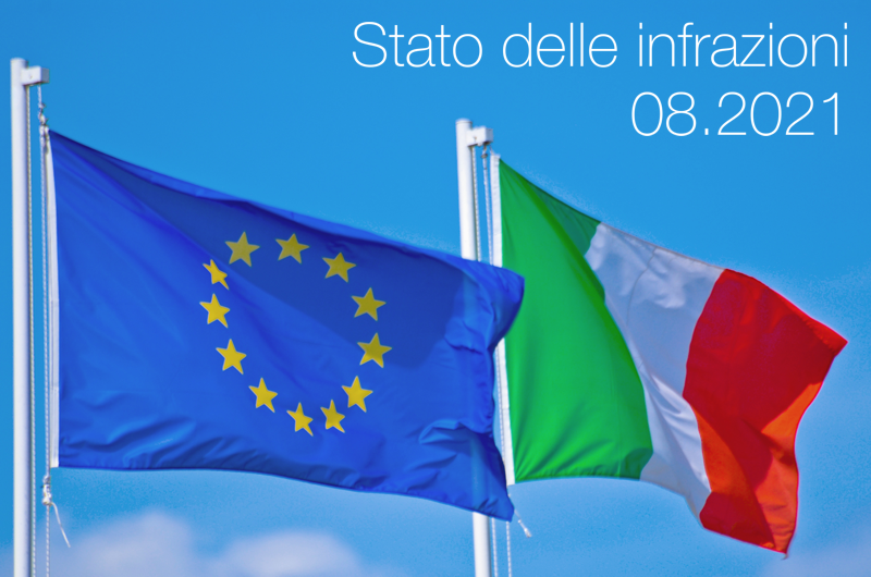 Stato delle infrazioni IT   08 2021