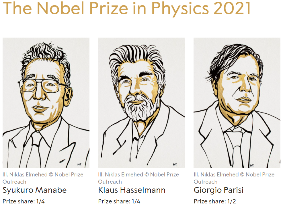 The Nobel Prize in Physics 2021   Parisi