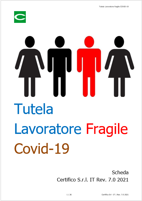 Tutela del Lavoratore Fragile COVID 19 Rev 7 0 2021