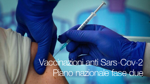 Vaccinazioni anti Sars Cov2 Piano nazionale fase due