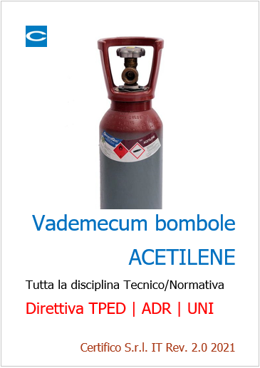 Vademecum Bombole ACETILENE TPED ADR UNI Rev  2 0 del 31 03 2021