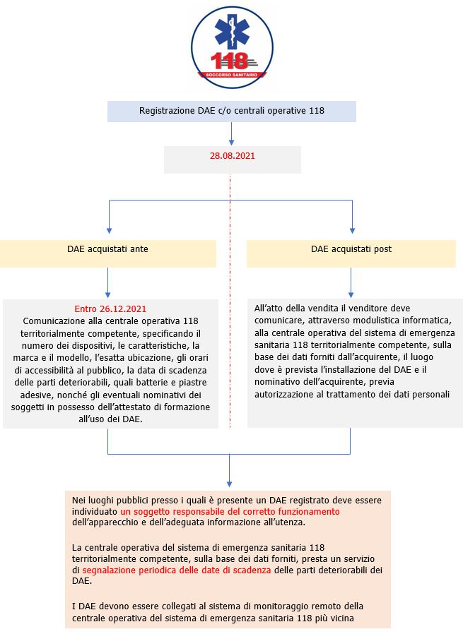 Vademecum defibrillatori automatici esterni DAE schema 7