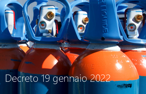 Decreto 19 gennaio 2022