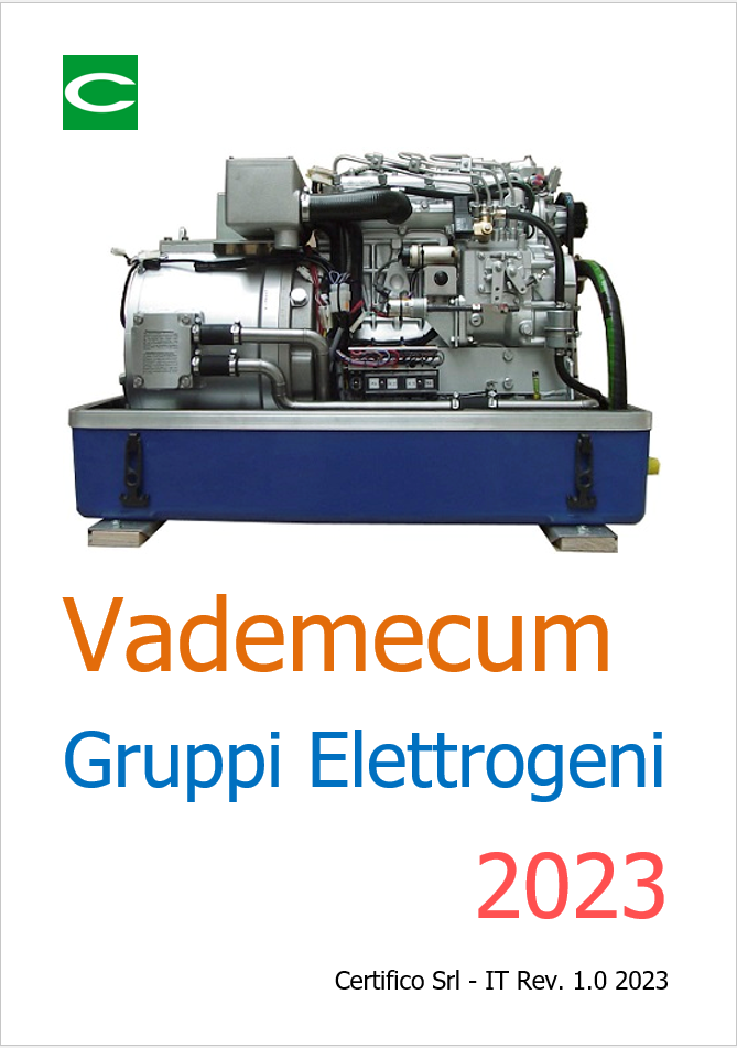 Vademecum gruppi elettrogeni 2023