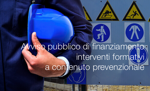 Avviso pubblico di finanziamento interventi formativi