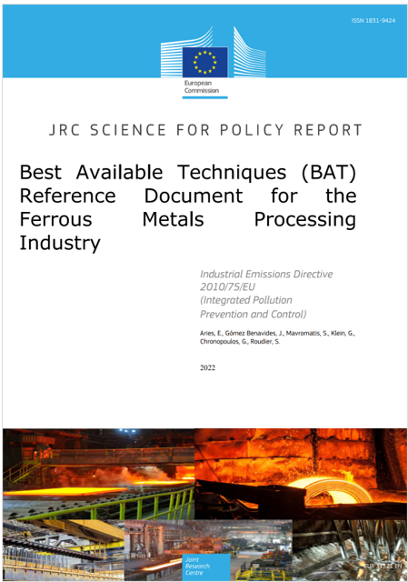 BAT reference document for the ferrous metals processing industry