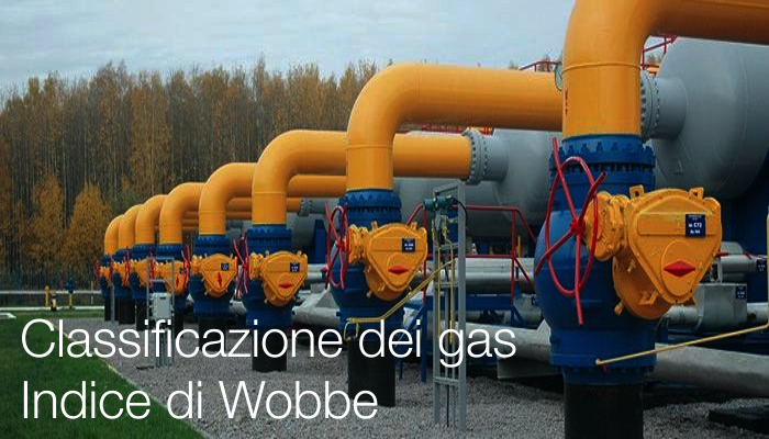 Classificazione dei gas    Indice di Wobbe