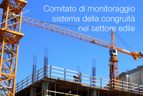 Comitato di monitoraggio sistema della congruit  nel settore edile
