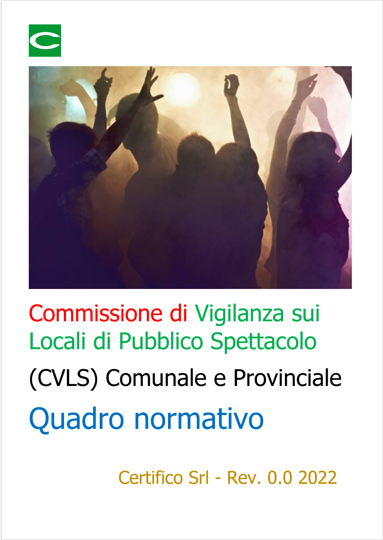 Commissione di Vigilanza sui Locali di Pubblico Spettacolo