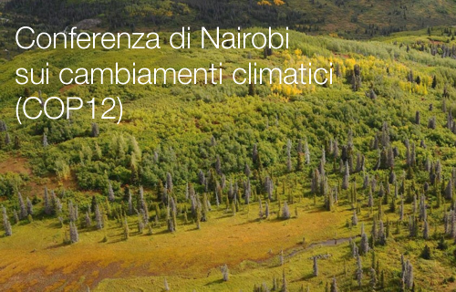 Conferenza di Nairobi sui cambiamenti climatici