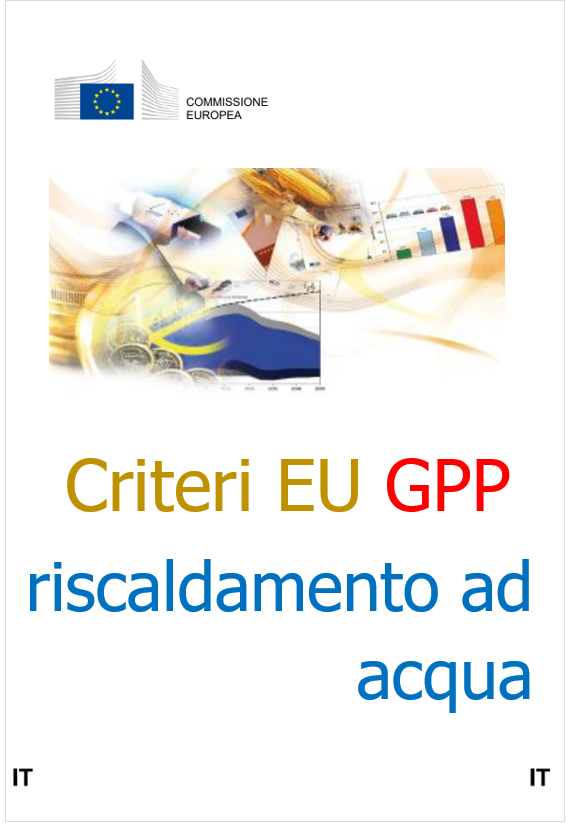 Criteri EU GPP riscaldamento ad acqua