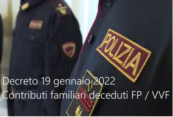 Decreto 19 gennaio 2022