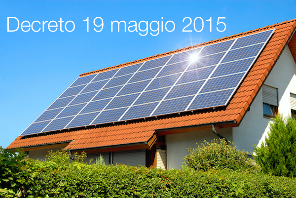 Decreto 19 maggio 2015