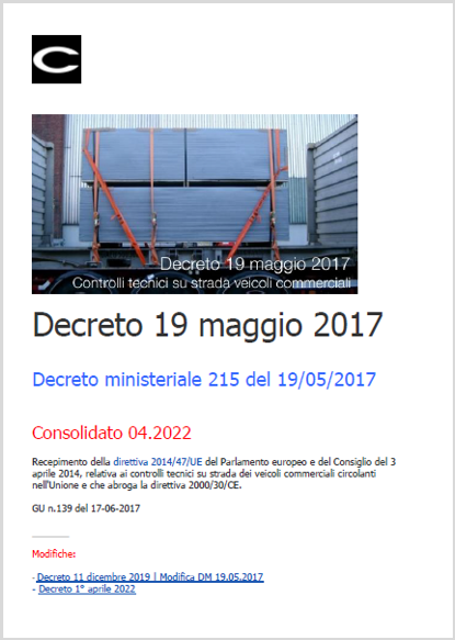 Decreto 19 maggio 2017