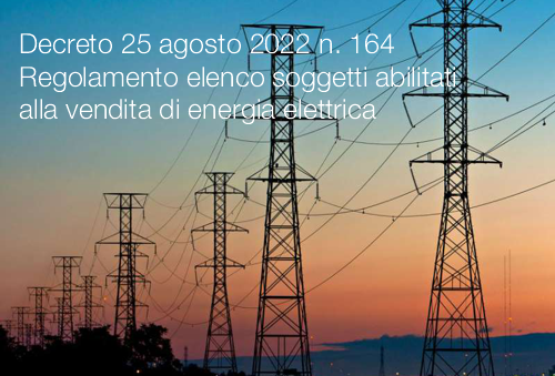 Decreto 25 agosto 2022 n  164