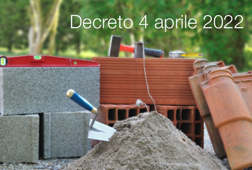 Decreto 4 aprile 2022