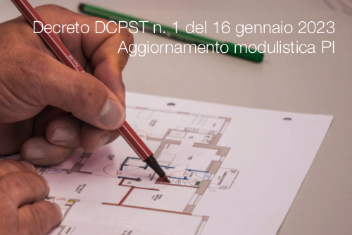 Decreto DCPST n  1 del 16 gennaio 2023