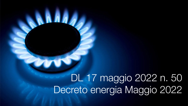 Decreto Legge 17 maggio 2022 n  50