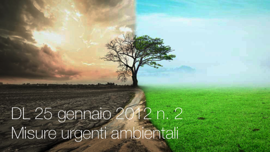 Decreto Legge 25 gennaio 2012 n  2