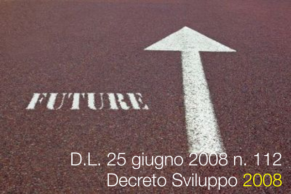 Decreto Legge 25 giugno 2008 n  112