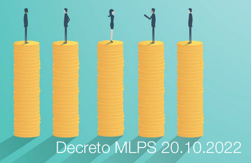 Decreto MLPS 20 10  2022