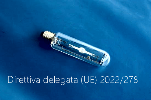 Direttiva delegata UE 2022 278