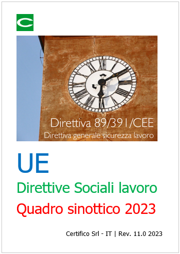 Direttive sociali lavoro Febb  2022