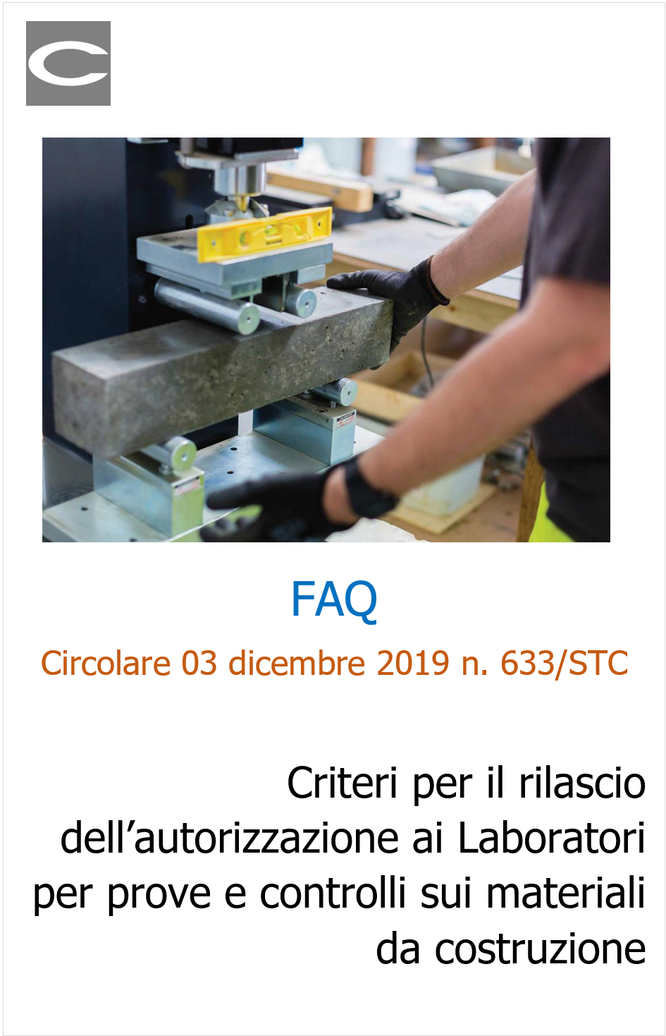 FAQ Circolare 633 2019