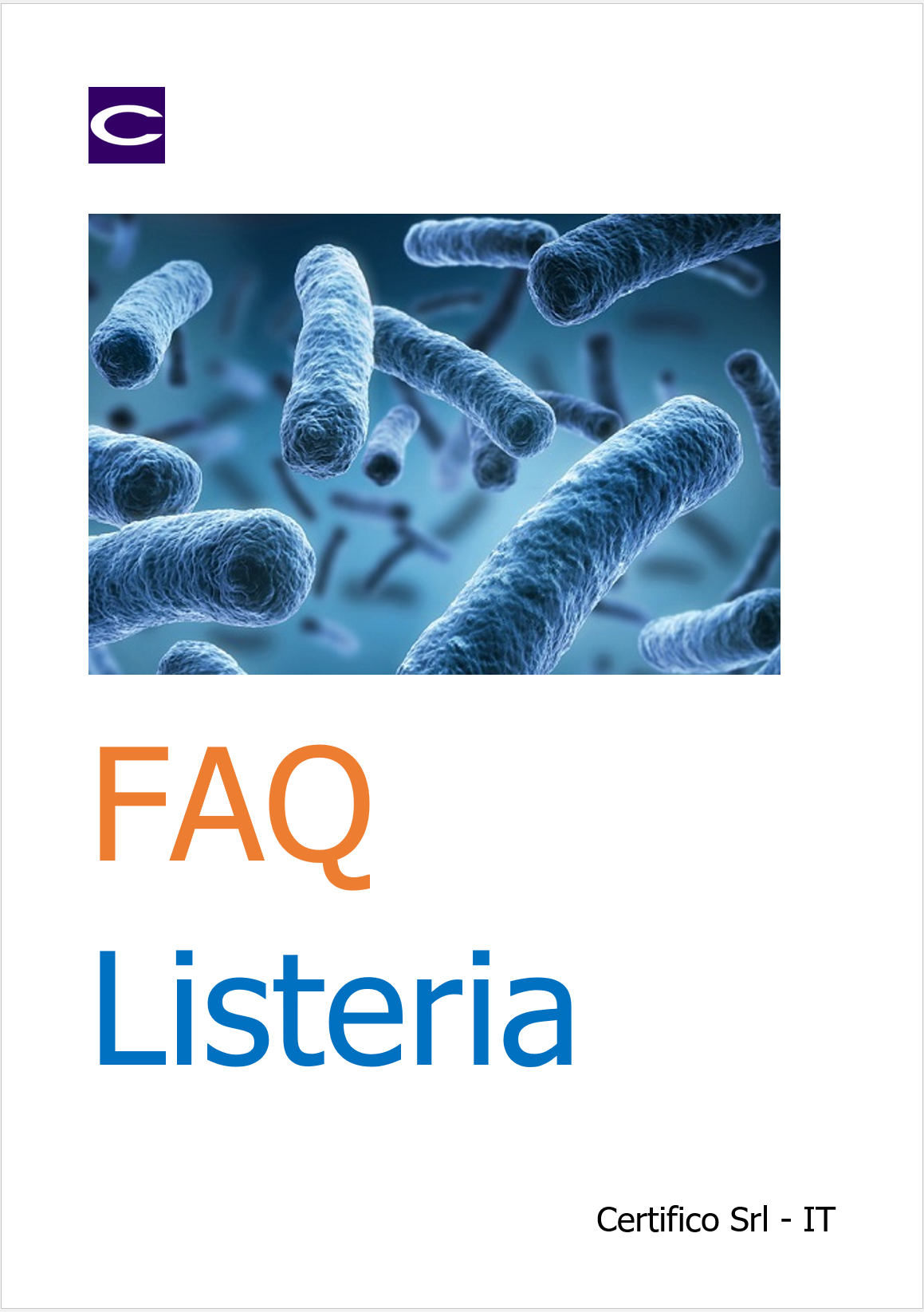 FAQ Listeria