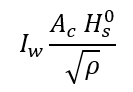 Formula Indice di Wobbe  Wi 