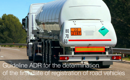 Guideline for the determination of the first date of registration of road vehicles