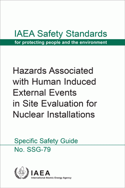 Hazards Associated with Human Induced External Events in Site Evaluation for Nuclear Installations