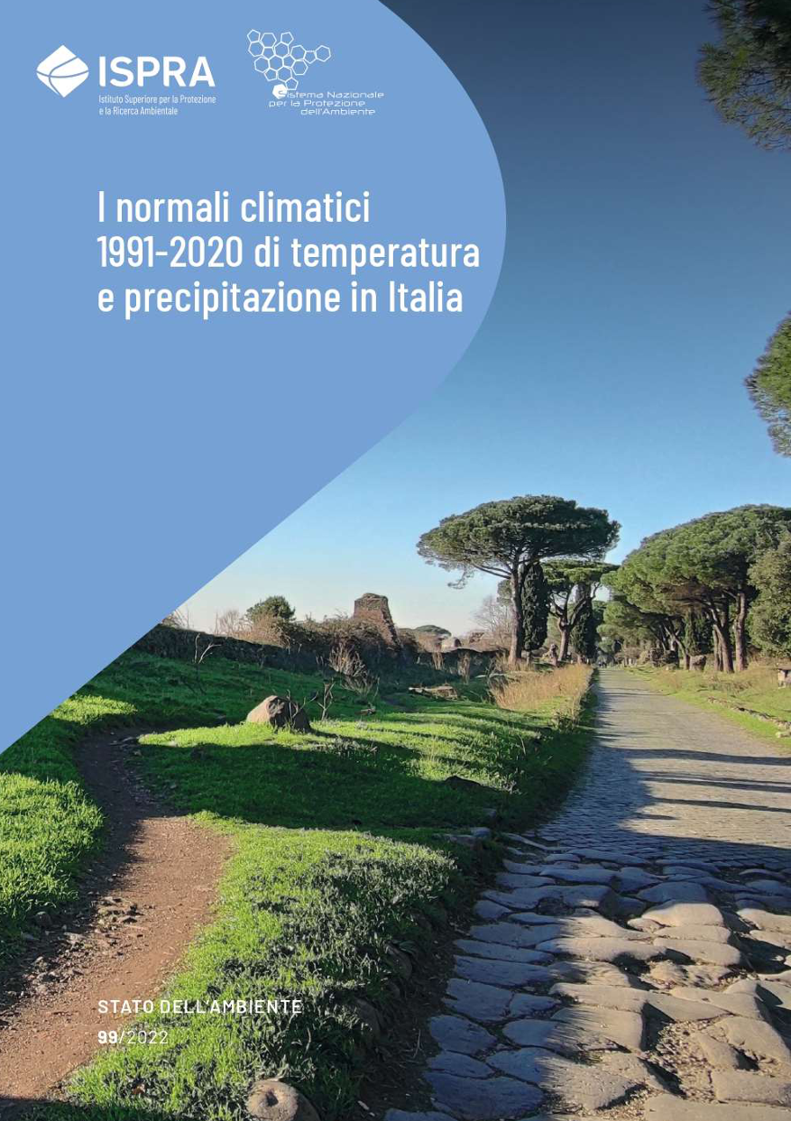 I normali climatici 1991 2020 di temperatura e precipitazione in Italia