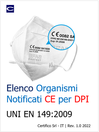 ID 13001 Elenco Organismi Notificati DPI
