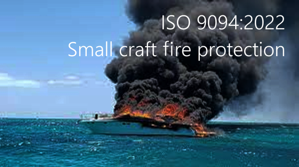 ISO 9094 2022 Small craft fire protection
