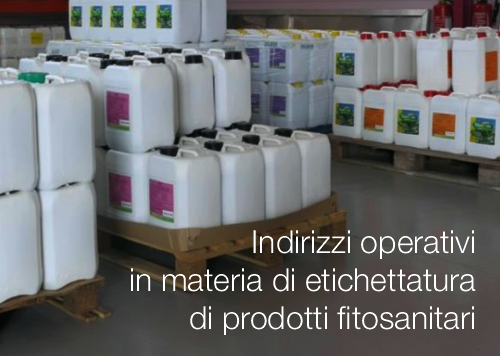 Indirizzi operativi in materia di etichettatura di prodotti fitosanitari