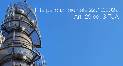 Interpello ambientale 22 12 2022