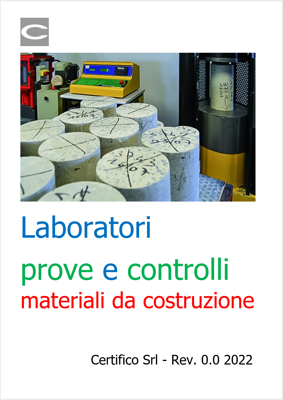 Laboratori prove e controlli materiali da costruzione