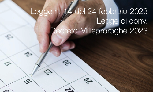 Legge 24 febbraio 2023 n  14